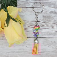 Image 2 of Rainbow Cat Key Chain