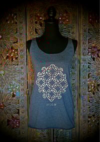 Image 1 of Genesis Grey Loose Racerback Tank