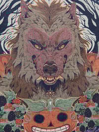 Image 2 of Werewolf Woven Blanket