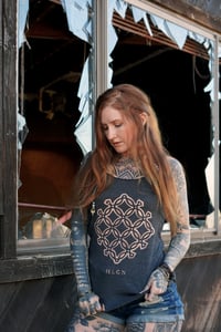 Image 3 of Genesis Grey Loose Racerback Tank