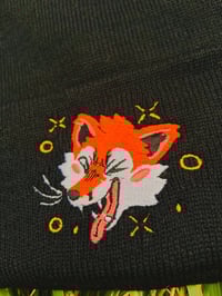 Image 3 of Drunk Fox Beanie