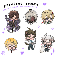Image 5 of 🌼Custom Chibi Sticker Pack🌼