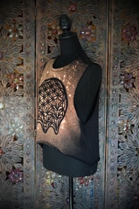 Image 3 of Flower of Life Drip Muscle Tank