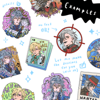 Image 3 of 🎀Custom Sticker Set🎀