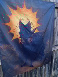 Image 3 of God Of The Dogs Tapestry