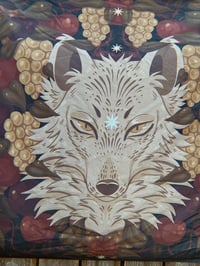 Image 3 of Harvest Wolf Tapestry