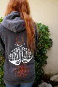 Image 5 of Harvest Moth Vintage Wash Hoodie