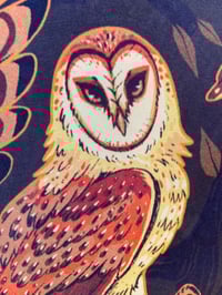 Image 6 of North American Owls Tapestry