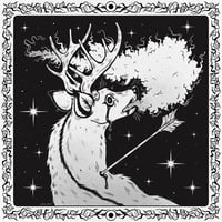 Image 2 of The Final Cry Deer Tapestry