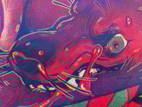 Image 5 of Wolf Fight Tapestry