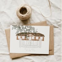 home is where the bird chirps - postcard