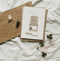 welcome to the world - postcard
