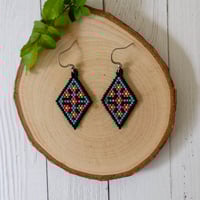 Image 2 of Black & Red Diamond