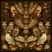 Image 2 of North American Owls Bandana