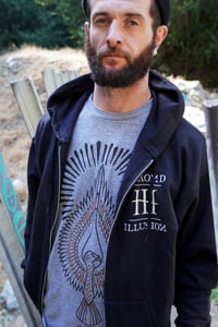 Image 4 of Visionary Illusion Black Zip Up Hoodie