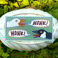 Image 5 of Honk! Honk! Geese Bumper Sticker