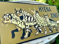 Image 4 of Hyena Crossing Bumper Sticker