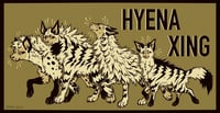 Image 2 of Hyena Crossing Bumper Sticker