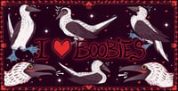 Image 2 of I LOVE BOOBIES Bumper Sticker