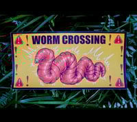 Image 1 of WORM CROSSING Bumper Sticker