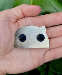 Image 2 of Crying at the Moon Hard Enamel Pin
