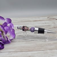 Image 2 of Purple Skull Wine Stopper