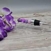 Image 2 of Purple Crown Wine Stopper