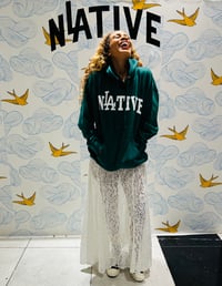 Image 1 of Green L.A. Native Hoodie (unisex)