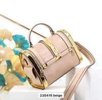 Image 5 of Luxury Tassel and Rivet Saddle Crossbody Shoulder Bag