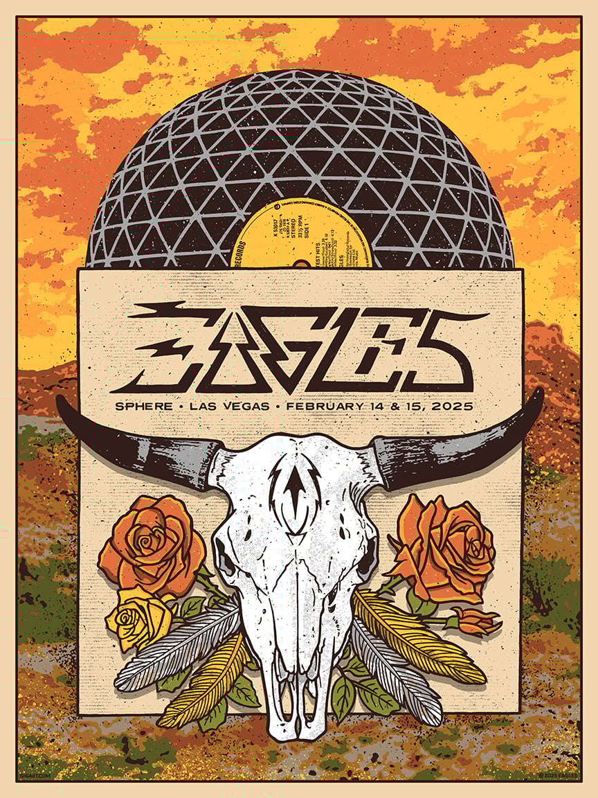 GIGART — Eagles Sphere Main Show Print 2025