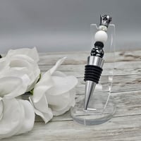 Image 1 of Skull and Cross Bones Wine Stopper