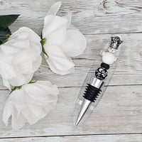 Image 3 of Skull and Cross Bones Wine Stopper