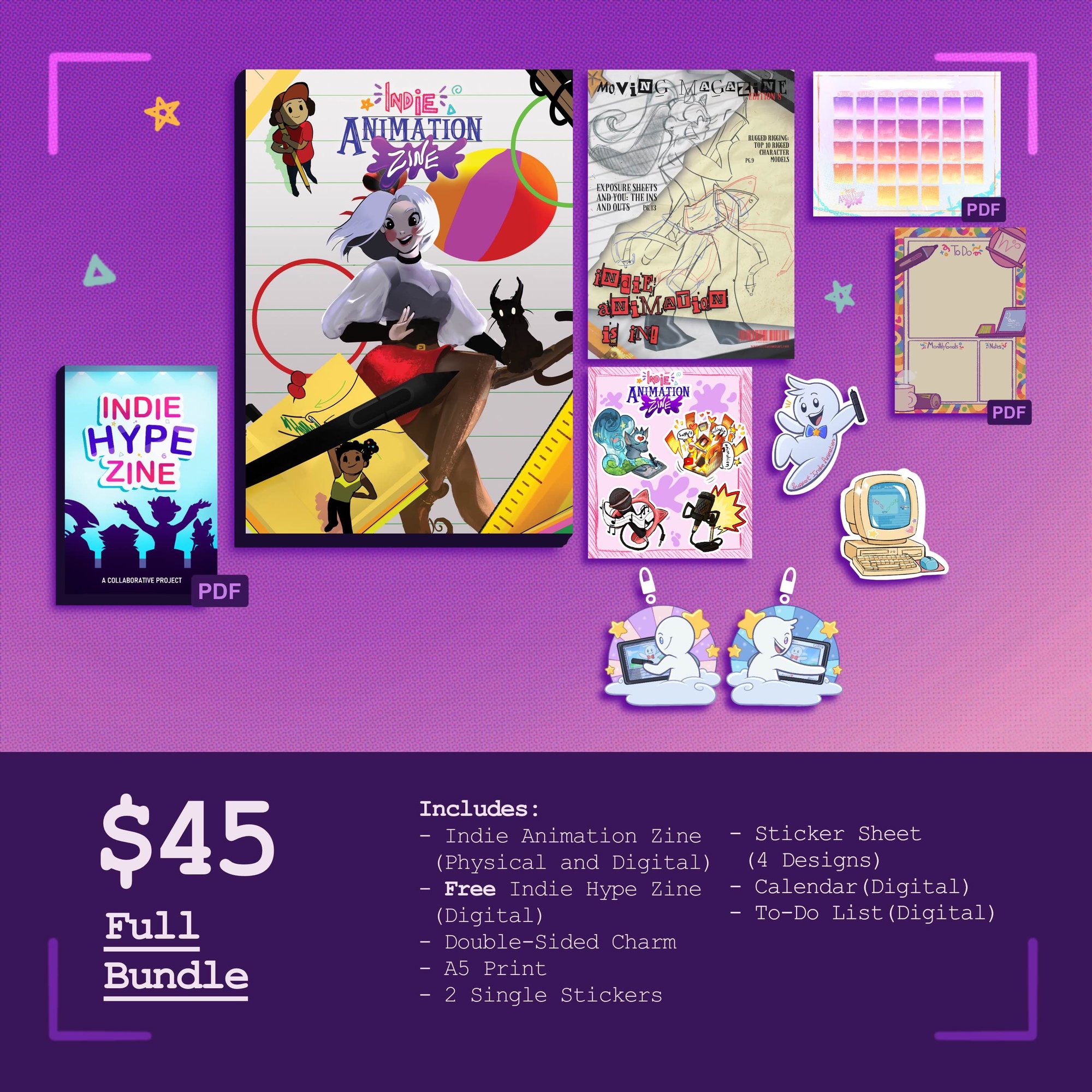 Indie Animation Zine - Full Bundle | Indie Animation Zine