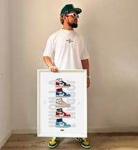 Image 2 of Sneaker Poster Air Jordan 1 x Union L.A Collection