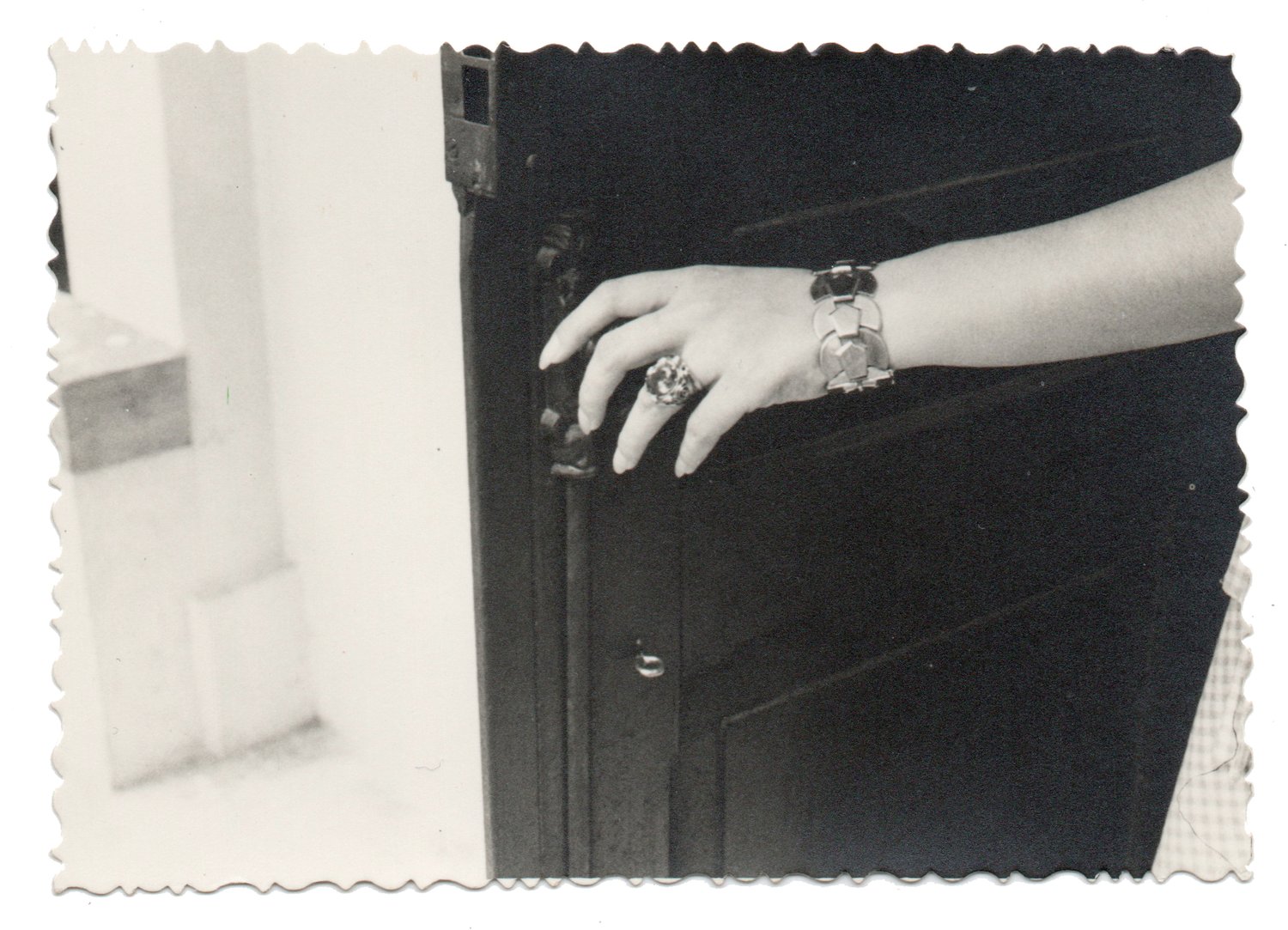 Image of Unknown: snapshot of a hand, ca. 1950