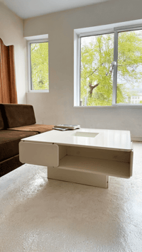 Image 3 of Table basse/bar carrée Tecta, 1960s