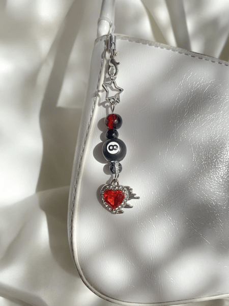 Image of red cyber charms