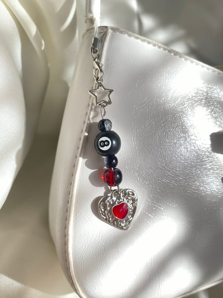 Image of red cyber charms