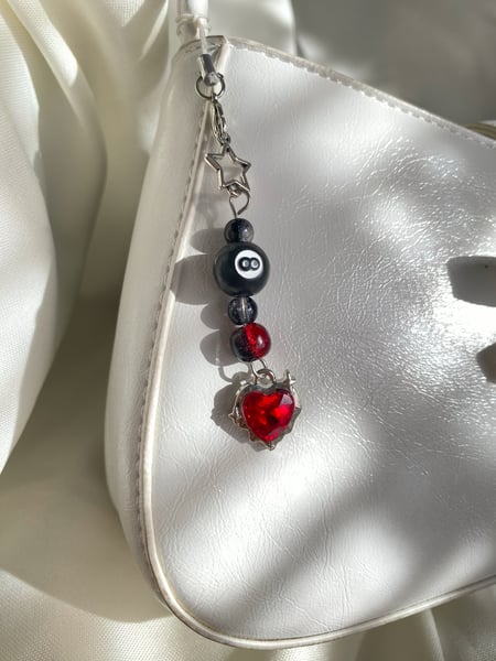 Image of red cyber charms