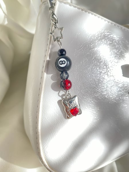 Image of red cyber charms