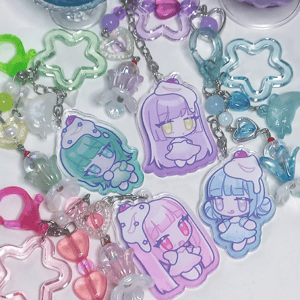 Image of sodapop girls! blind box keychains