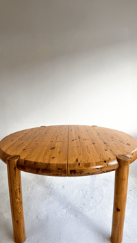 Image 3 of Table à manger extensible en pin par Rainer Daumiller