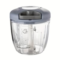 Chopper Mincer Blue 900ml - Vegetable Cutter 