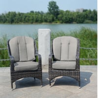 Image 2 of 2 Rattan Patio Chairs