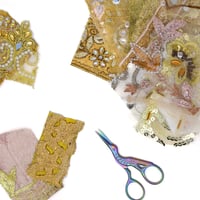 Image 5 of Embellished Sari Elements Neutral Mix