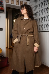 Image 3 of Trench double beige&melange