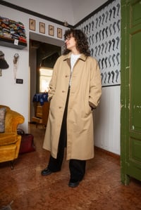 Image 6 of Trench double beige&melange