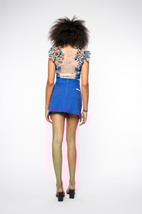 Image 2 of MINISKIRT ELECTRIC BLUE