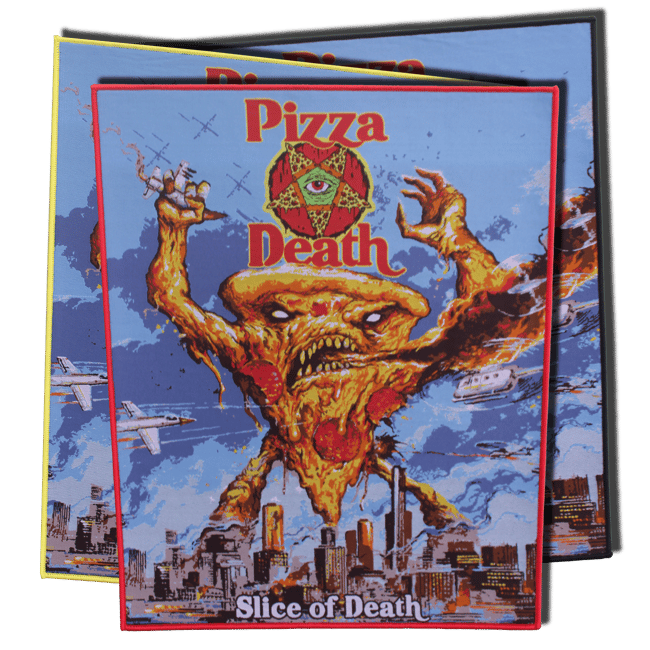 Pizza Death <br> Slice of Death Back Patch | Inner Paths Patches