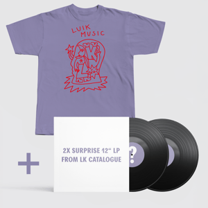 MYSTERY BUNDLE: T-SHIRT + 2 SURPRISE VINYLS FOR ONLY 10€